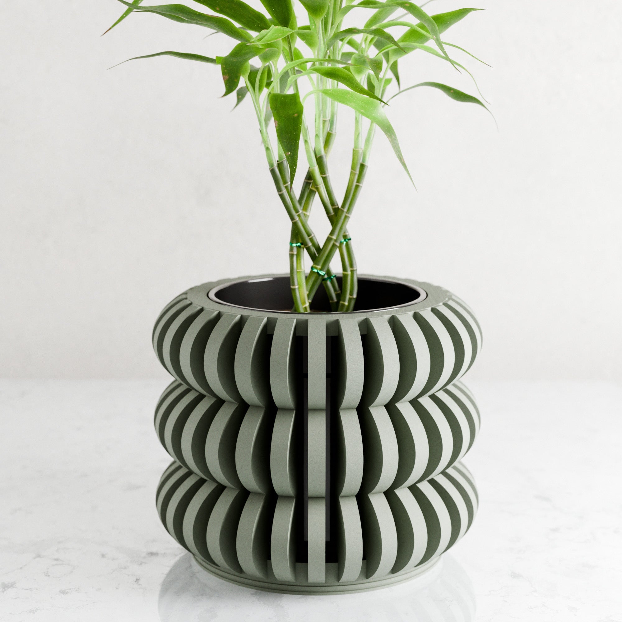 Triple Bubble Orchid Planter-2