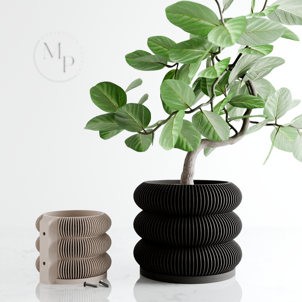 Wall Planter - Triple BUBBLES-5