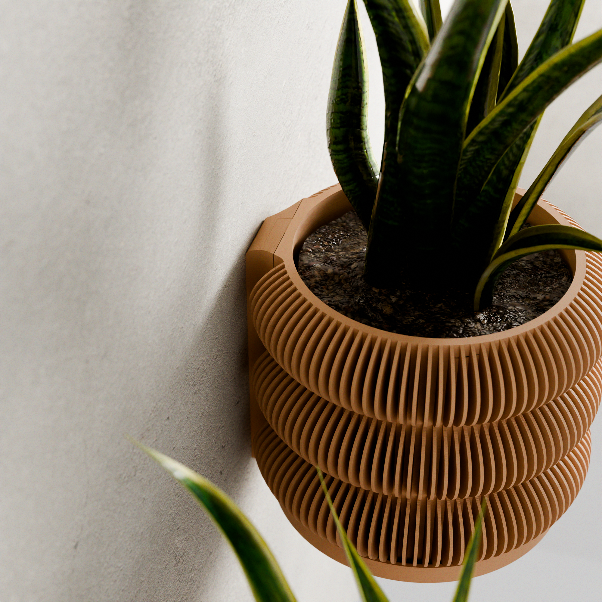 Wall Planter - Triple BUBBLES-2